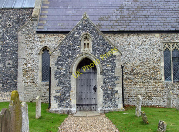 Photo 6"x4" All Saints, Rockland All Saints, Norfolk - Porch Rockland All Saints c2007