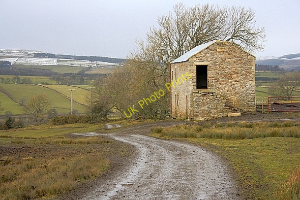 Photo 6"x4" Barn Above Hole Beck Upper Town\/NZ0737 c2010