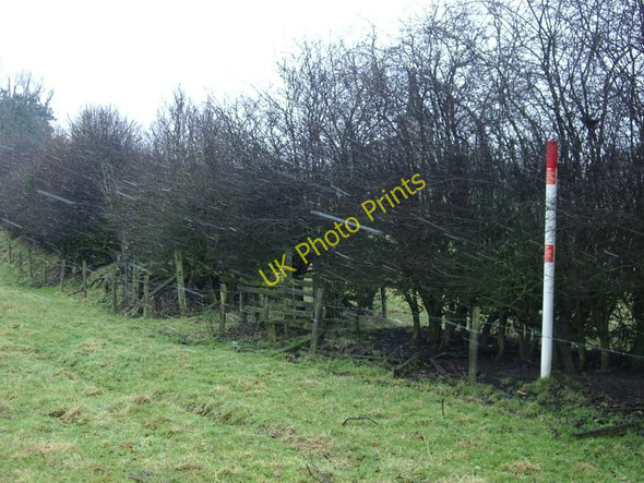 Photo 6"x4" Almost horizontal snow storm Churchover c2010