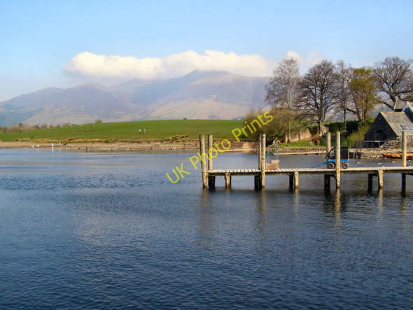 Photo 6"x4" Derwent; landing stage at Keswick Keswick\/NY2623 c2009