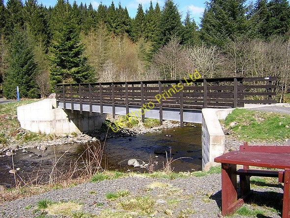 Photo 6"x4" New Bridge over Water of Ae Ae c2006