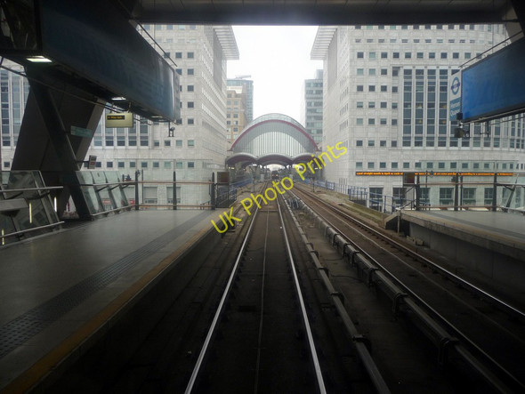 Photo 6"x4" Heron Quays Station, Isle of Dogs Poplar\/TQ3780 c2009