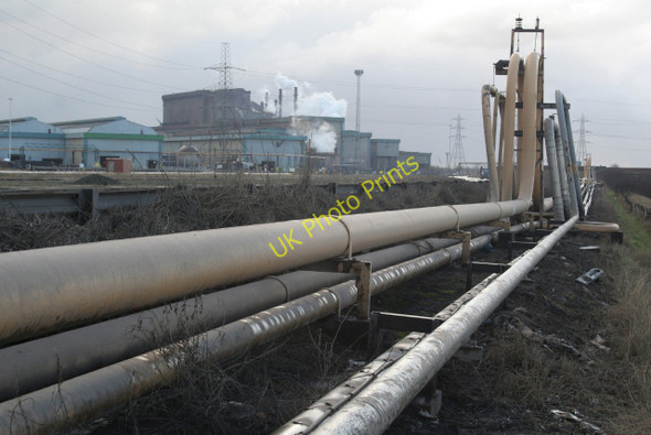 Photo 6"x4" Pipes to the steelworks Grangetown\/NZ5520 c2010