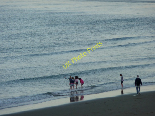 Photo 6"x4" Fun in the sea, Shanklin, Isle of Wight Shanklin c2009