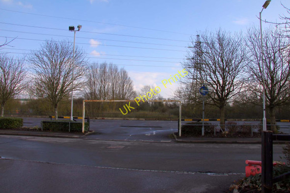 Photo 6"x4" Car park entrance at Mannington Retail Park Okus c2010