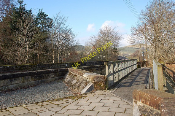 Photo 6"x4" Footbridge and road bridge, Broughton Broughton\/NT1136 c2010