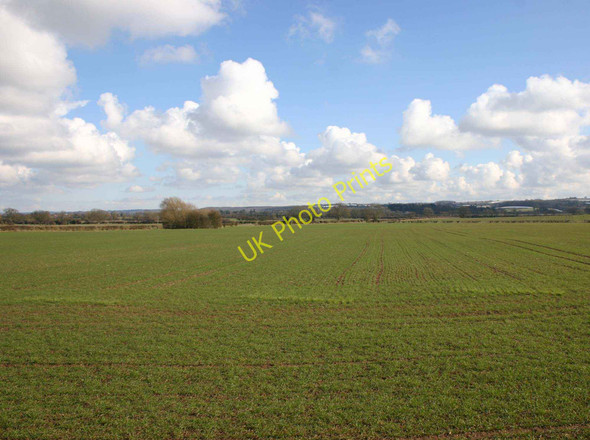 Photo 6"x4" View East from the lane to Tiddington Alveston Hill c2010