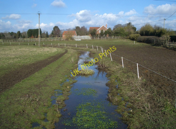 Photo 6"x4" River Pang u\/s Bridge Compton\/SU5280 c2010