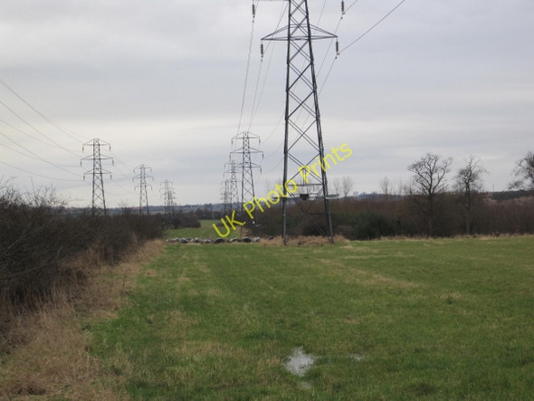 Photo 6"x4" Pylons, West Pasture Fellgate\/NZ3262 c2010