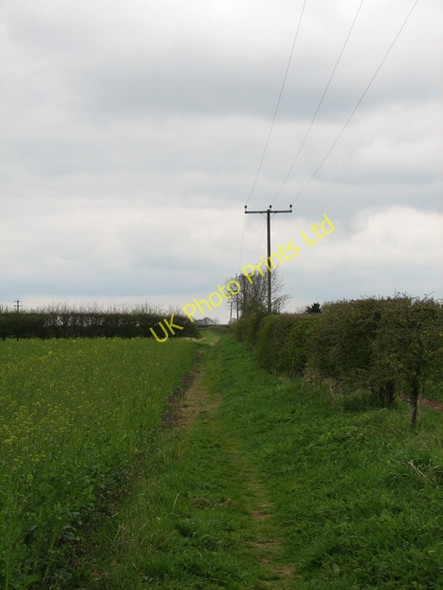 Photo 6"x4" Viking Way Footpath, North Of Ludford. Ludford\/TF1989 c2006