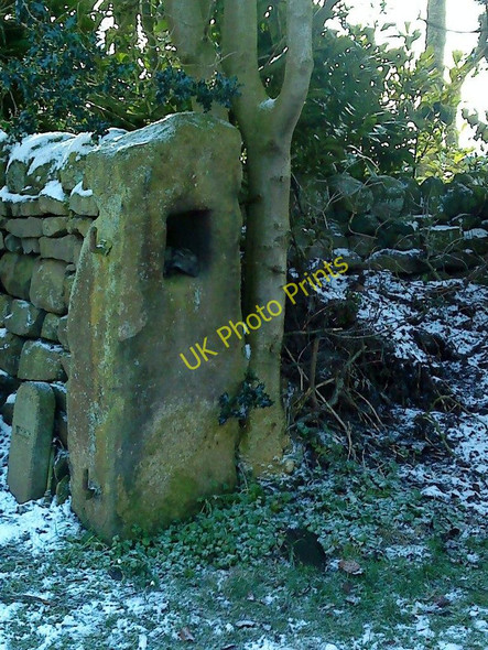 Photo 6"x4" Stone Gatepost Askwith c2010