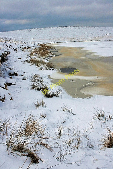 Photo 6"x4" The South Shore, Green Withens Reservoir Durn c2010