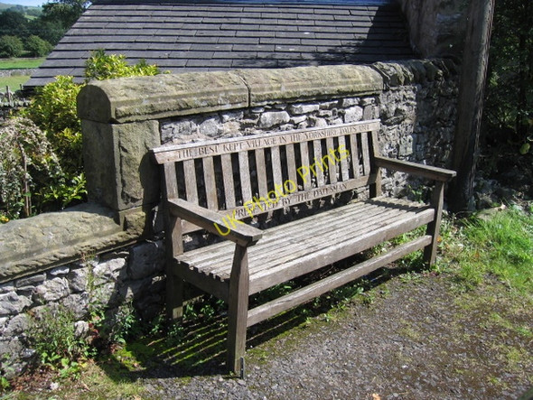 Photo 6"x4" A special bench in Austwick Austwick c2008