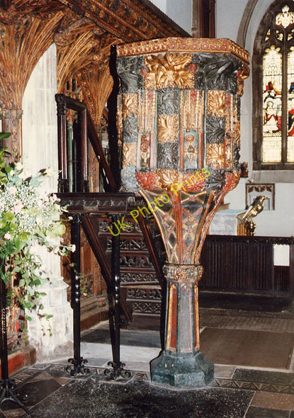 Photo 6"x4" St Saviour, Dartmouth, Devon - Pulpit Dartmouth c1982