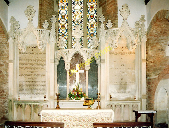 Photo 6"x4" St Blaise, Haccombe, Devon - Sanctuary Haccombe c1982