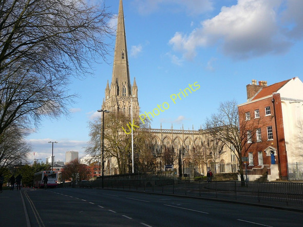 Photo 6"x4" St Mary Redcliffe Church as seen from Redcliff Hill. Barton Hill\/ST6072 c2010