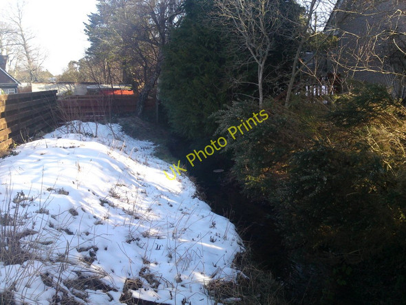 Photo 6"x4" Un-named burn Lochardil c2010