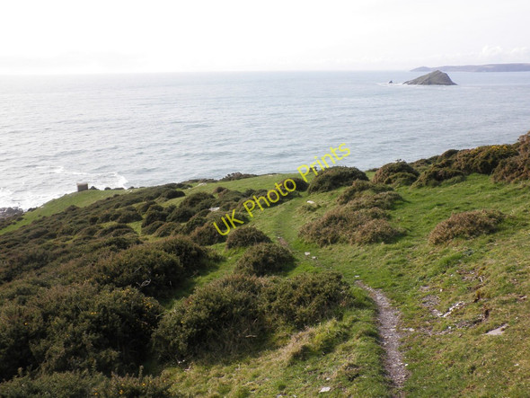 Photo 6"x4" Gara Point, on Wembury Bay Wembury c2010