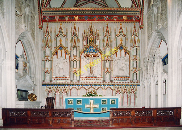 Photo 6"x4" St Mary, Ottery St Mary, Devon - Sanctuary Ottery St Mary c1993