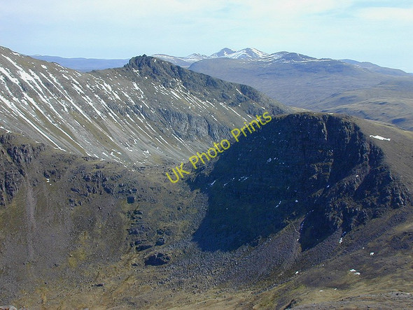 Photo 6"x4" Meall Garbh, from Beinn Tarsuinn Meall Garbh\/NH0472 c2002