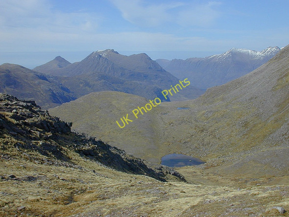Photo 6"x4" View north from the Bealach Odhair Meall Garbh\/NH0472 c2002
