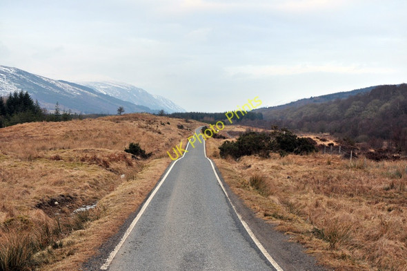 Photo 6"x4" Road near Camisky and the Great Glen Muirshearlich c2010