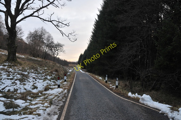 Photo 6"x4" Road near Camisky Muirshearlich c2010