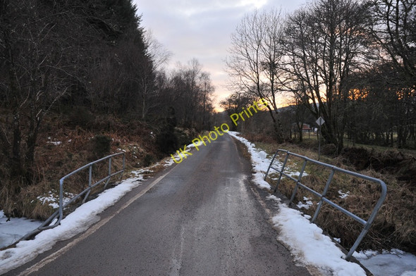 Photo 6"x4" Road over an irish bridge to Camisky Kilmonivaig c2010