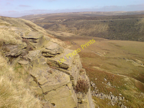Photo 6"x4" Looking North East from Laddow Rocks Crowden\/SK0799 c2009