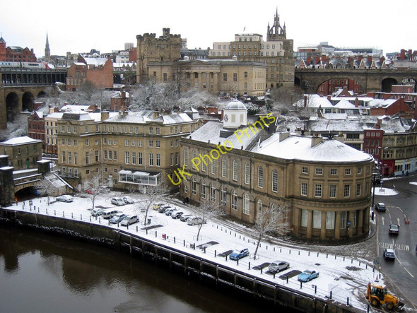Photo 6"x4" Newcastle view from the Tyne Bridge Newcastle upon Tyne c2004