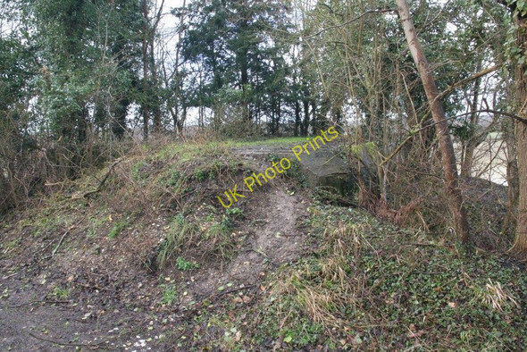 Photo 6"x4" Entrance to the pillbox Little Heath\/SU6573 c2010