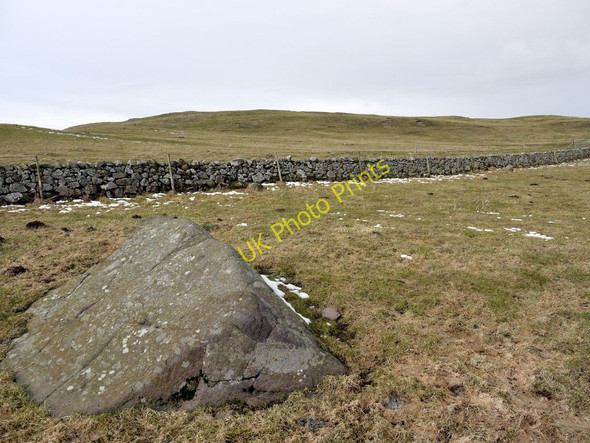 Photo 6"x4" Wall south-east of West Hill Kirknewton\/NT9130 c2010