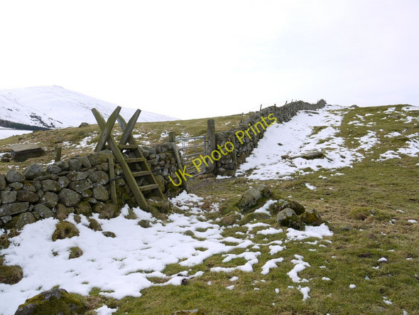 Photo 6"x4" Stile and gate west of West Hill Kirknewton\/NT9130 c2010