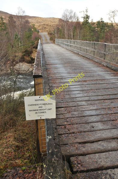 Photo 6"x4" Guismor Bridge Kinlochewe c2010