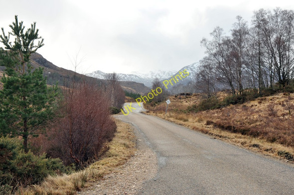 Photo 6"x4" A896 in Glen Torridon Kinlochewe c2010