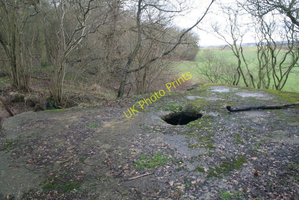 Photo 6"x4" Hole in the roof Little Heath\/SU6573 c2010