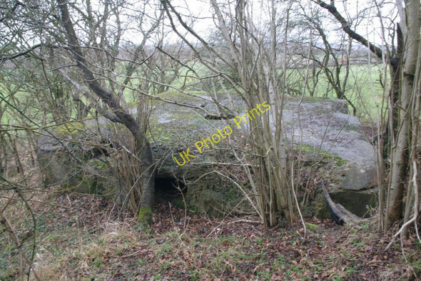 Photo 6"x4" Across the top of the pillbox Little Heath\/SU6573 c2010