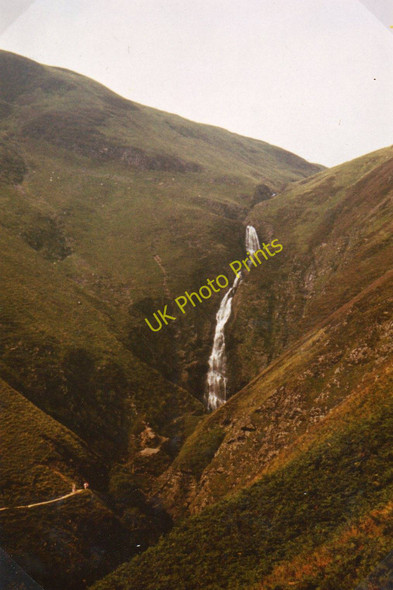 Photo 6"x4" Grey Mare's Tail Grey Mare's Tail (Waterfalls) c1990