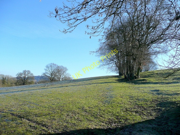 Photo 6"x4" Frosty fields Callow\/SO4934 c2010