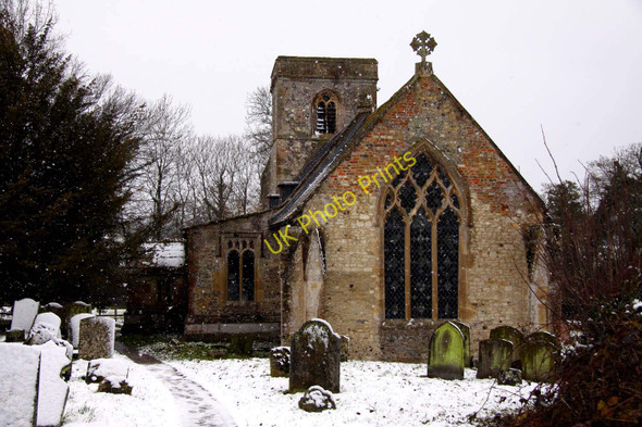 Photo 6"x4" Holy Trinity Church in West Hendred West Hendred c2010