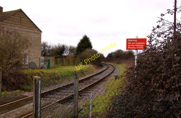 Photo 6"x4" The military railway to Bicester Ambrosden c2010