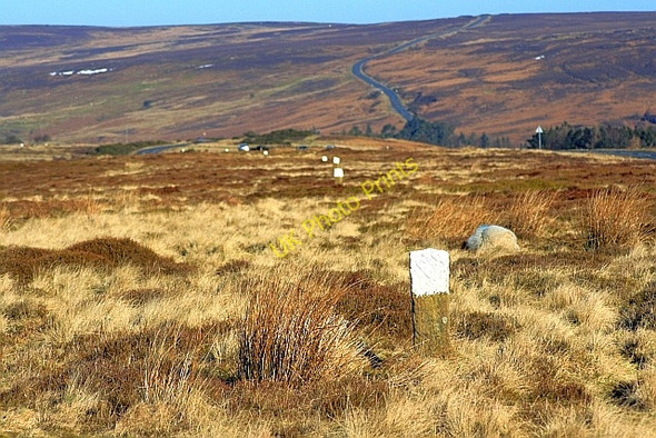 Photo 6"x4" Boundary Stones, Castleton Rigg Castleton\/NZ6808 c2010