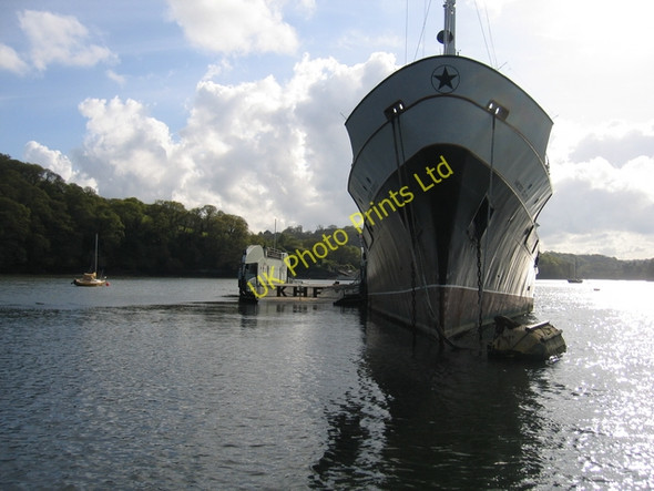 Photo 6"x4" The old King Harry Ferry Coombe\/SW8340 c2006