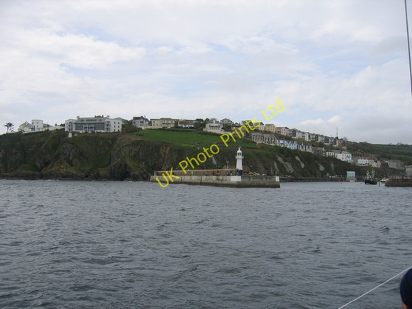 Photo 6"x4" Mevagissey Harbour entrance Mevagissey c2006
