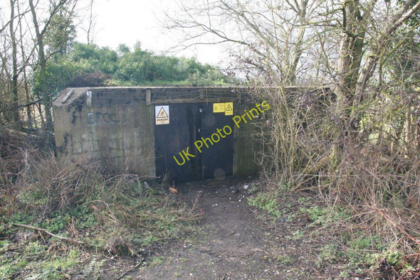 Photo 6"x4" Pillbox by Pincents Farm Malpas\/SU6372 c2010