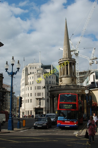 Photo 6"x4" Broadcasting House Westminster c2009