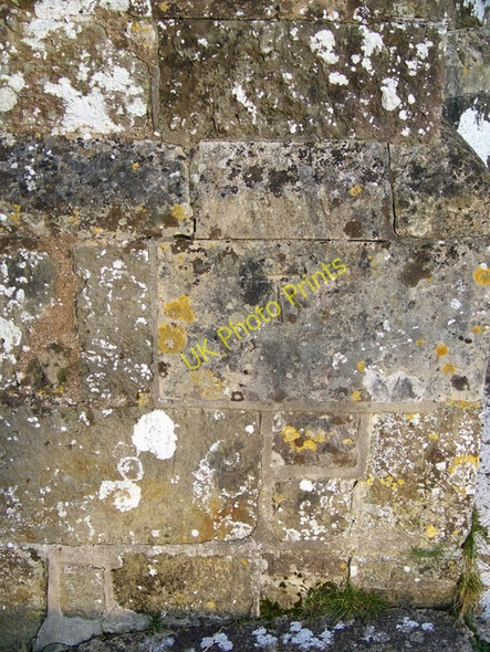 Photo 6"x4" Bench Mark, Bowerchalke Bowerchalke c2010