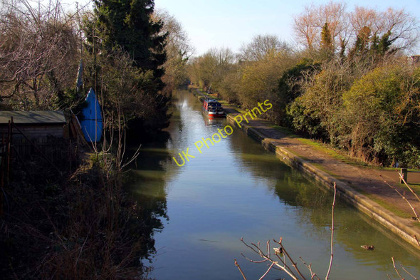 Photo 6"x4" The Oxford Canal from Aristotle Lane Bridge looking south Oxford\/SP5106 c2010