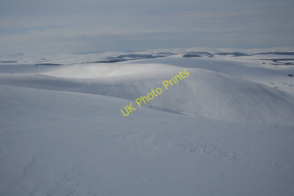 Photo 6"x4" Ladder Hills at the top of the Slochd Slochd Burn c2010
