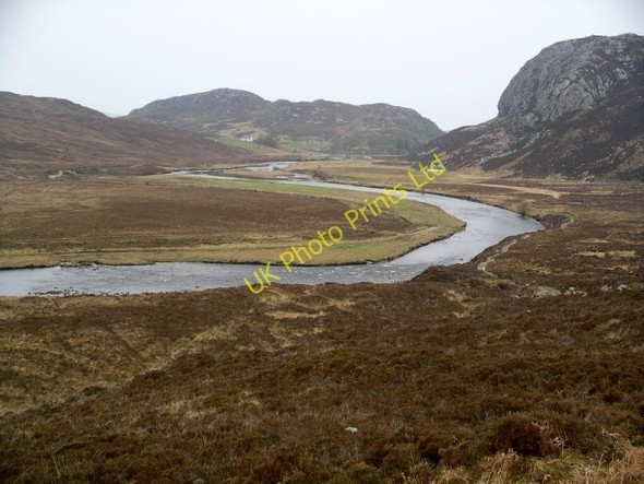 Photo 6"x4" Gruinard River Second Coast c2006